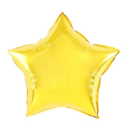 Balon foliowy gwiazdka urodziny hel dekoracja